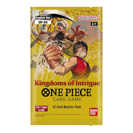 One Piece Kingdoms of Intrigue OP-04 Booster Box Booster Box Bandai