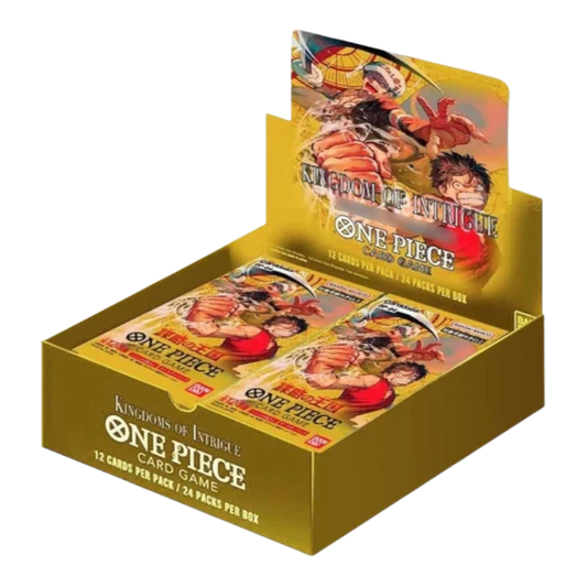 One Piece Kingdoms of Intrigue OP-04 Booster Box Booster Box Bandai