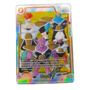 Ginyu (Alternate Art) FB01-108 R★ Manga Booster 02 SB02 Card [NM]