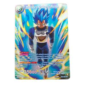 SSB Vegeta, Power of Conviction BT27-039 SPR History of Z BT27 Card [NM]