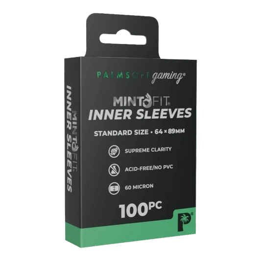 Palms Off Gaming Mint-Fit Soft Sleeves 100pc Accessories Palms Off Gaming