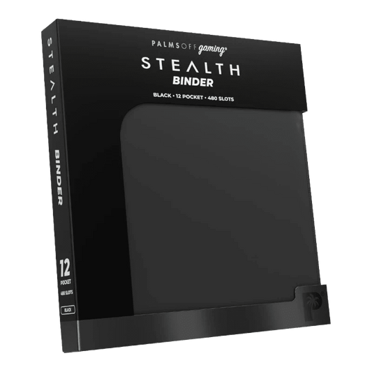 Palms Off Gaming Stealth Zip Binder [12 Pocket] Accessories Palms Off Gaming