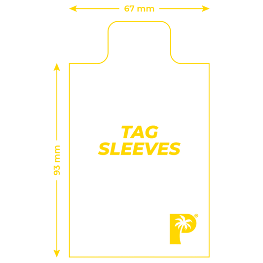 Palms Off Gaming Tag Sleeves 100pc Accessories Palms Off Gaming