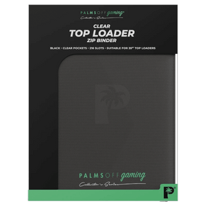 Palms Off Gaming Top Loader Zip Binder [9 Pocket]