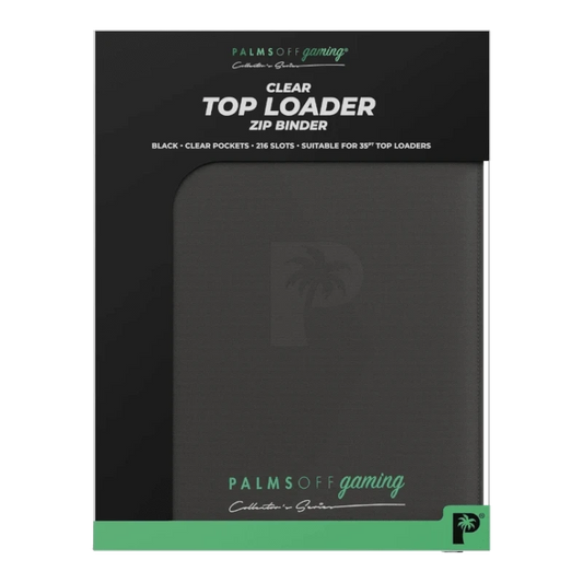 Palms Off Gaming Top Loader Zip Binder [9 Pocket] Accessories Palms Off Gaming