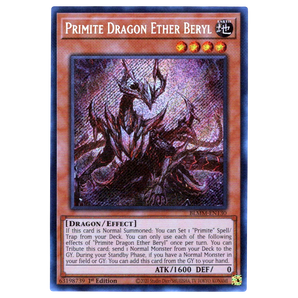 Primite Dragon Ether Beryl BLMM - EN130 Secret Rare