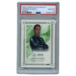 [PSA 10] 2023 F1 Eccellenza George Russell Green 68/99
