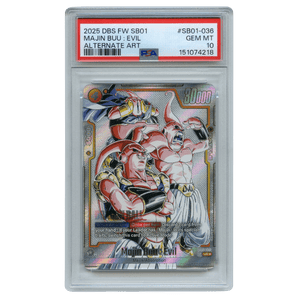 [PSA 10] Majin Buu : Evil SB01 - 036 UC☆