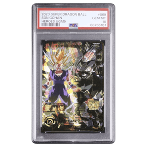[PSA 10] Son Gohan : Shounenki UGM9 - 069 UR☆☆☆☆