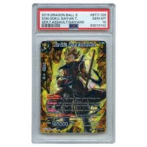 [PSA 10] Son Goku, Saiyan Transcendence BT7-129 ISR