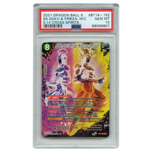 [PSA 10] SS Son Goku & Frieza, Miraculous Conclusion BT14 - 152 SPR