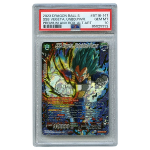 [PSA 10] SSB Vegeta, Unbridled Power (Alternate Art) BT16-147 SCR