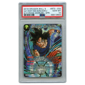 [PSA 10] Ultra Instinct - Sign - Son Goku BT3 - 033 SPR
