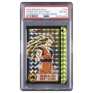 [PSA 8] Super Saiyan 3 Son Goku 154 Double Prism