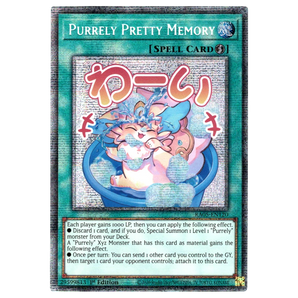 Purrely Pretty Memory (Variant Art) RA05 - EN120 Starlight Rare