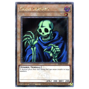 Skull Servant RA04 - EN110 Quarter Century Secret Rare