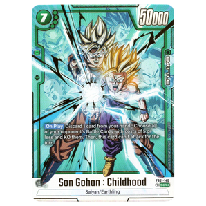 Son Gohan : Childhood (Alternate Art) FB01 - 140 SCR☆
