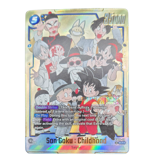 Son Goku : Childhood (Alternate Art) FB06-119 SCR☆ Card Bandai