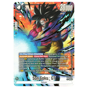 Son Goku GT (Alternate Art) FB09-100 SR☆