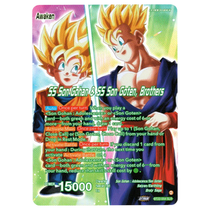 SS Son Gohan & SS Son Goten, Brothers BT22 - 054 SLR