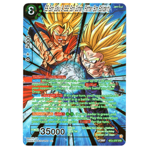 SS Son Goku & SS2 Son Gohan, Father - Son Solidarity BT21 - 079 SPR