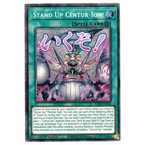 Stand Up Centur - Ion! (Variant Art) RA05 - EN122 Starlight Rare