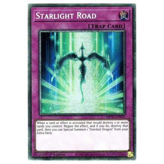 Starlight Road MP25-EN022 Starlight Rare Trading Card Konami