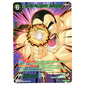 Tao Pai Pai, Country Destruction BT29 - 054 SPR