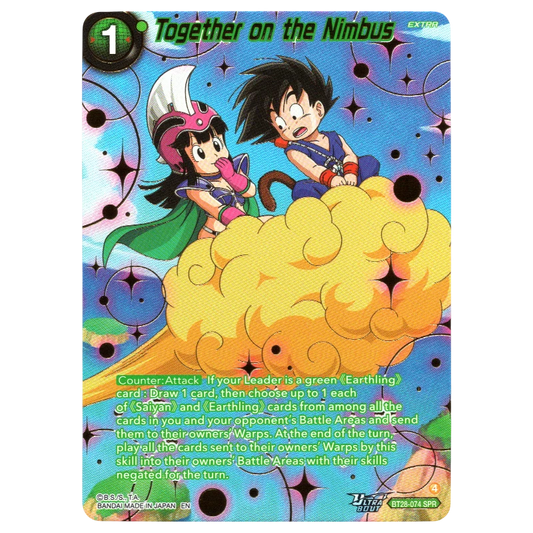 Together on the Nimbus BT28-074 SPR Trading Card Bandai