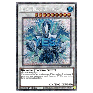 Trishula, Dragon of the Ice Barrier (Variant Art) RA05 - EN101 Starlight Rare