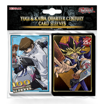 Yu - Gi - Oh! Yugi & Kaiba Quarter Century Card Sleeves (Set of 2)