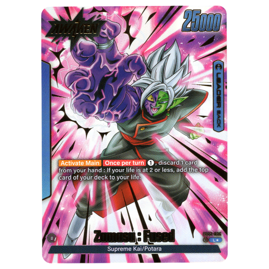 Zamasu : Fused (Alternate Art) FB02-036 L☆ Trading Card Bandai