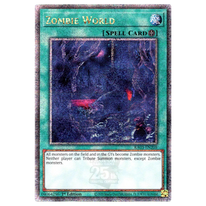 Zombie World RA03 - EN205 Quarter Century Secret Rare
